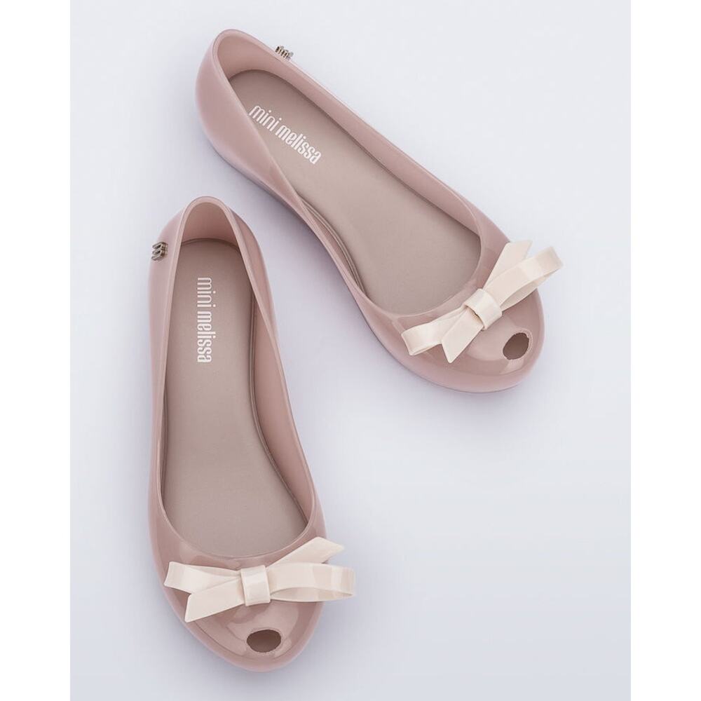 MINI MELISSA Ultragirl Bow Ballet Flats Sz 1